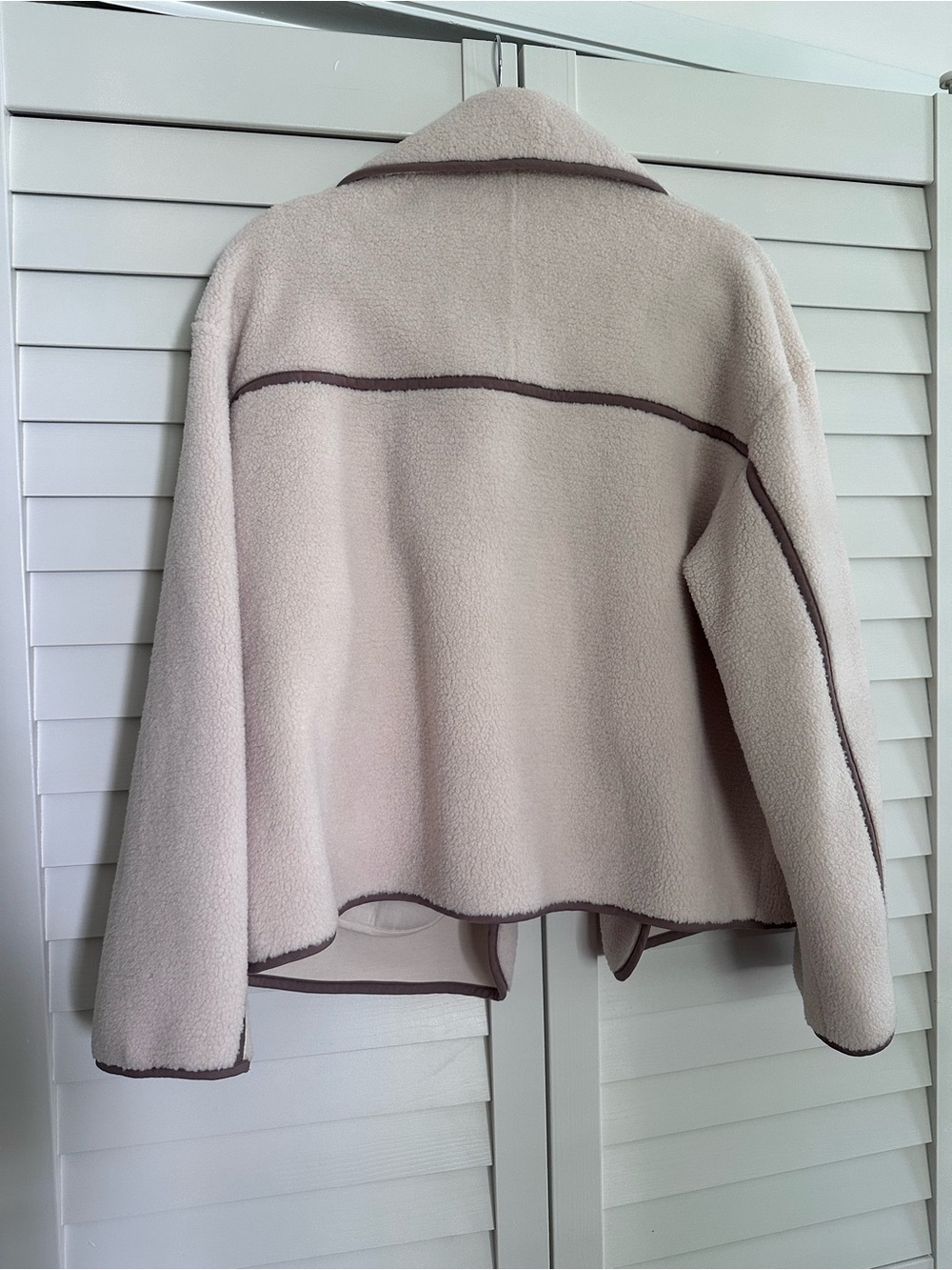 Varley Romane Boxy Sherpa Jacket - Picture 3 of 6